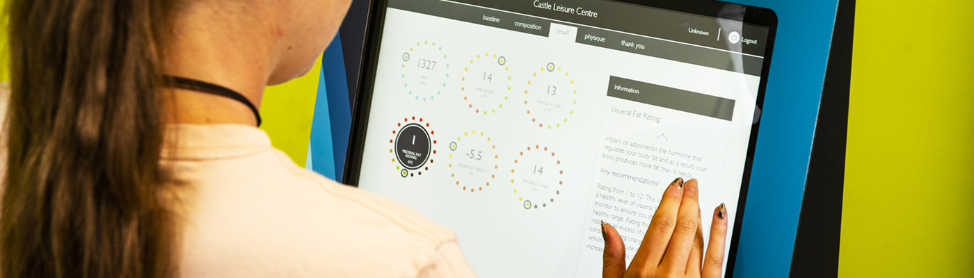 Woman using Boditrax